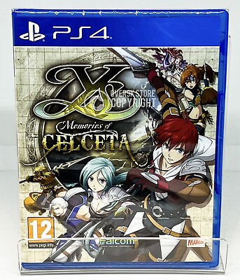 Ys: Memories Of Celceta PS4 Brand New Factory Sealed $32.99