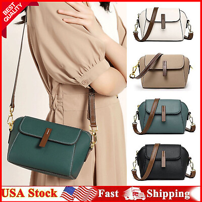 #ad Luxury Soft Leather Trendy Versatile Crossbody Bag Shoulder Bags Handbags Women $5.99