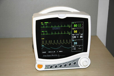 ICU Multi Parameter Vital Signs Patient monitor Cardiac Machine HospitalCMS6800 $459.00