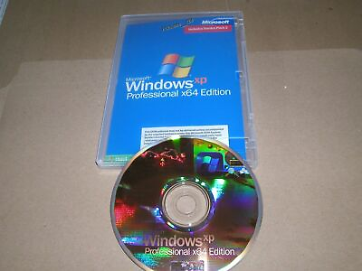 Microsoft Windows XP Professional x64 64 Bit Full English Vers. MS WIN PRO =NEW= $179.95