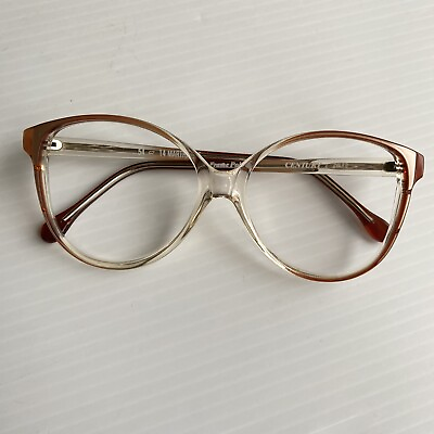#ad Vintage NOS Century Frame Eyeglasses 54x14x135 Poland Deadstock $25.65